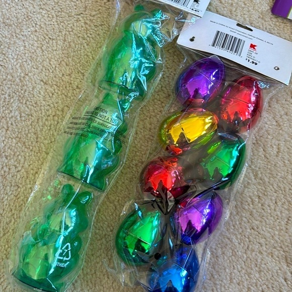 Brand New Disney Mickey Mouse Plush Easter Basket Metallic Fillable Eggs Grass - Picture 12 of 13